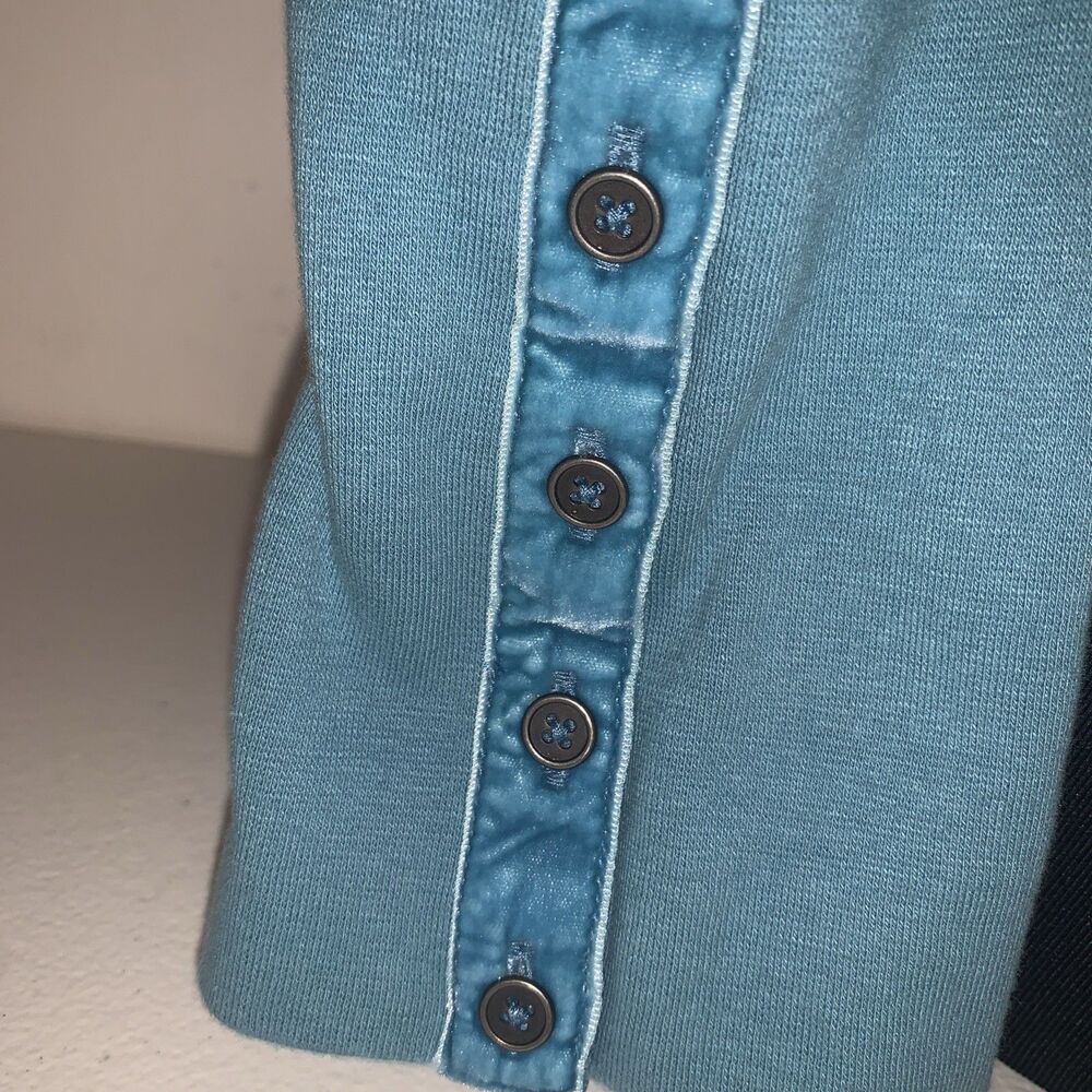 Sundance Thermal Waffle Knit Dark Turquoise Long Sleeve Women’s XL Office Casual - Picture 4 of 12